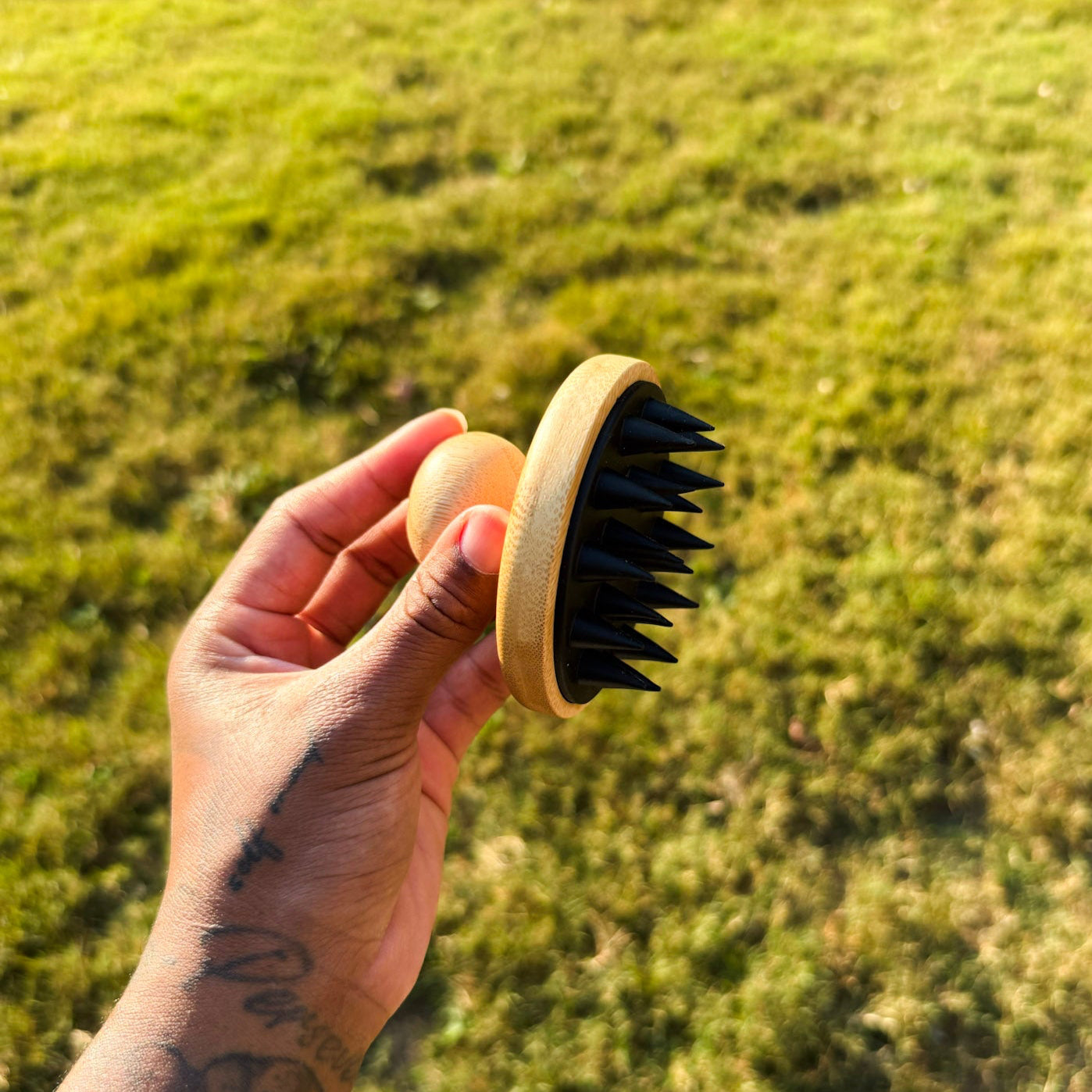 100% Bamboo Scalp Massager